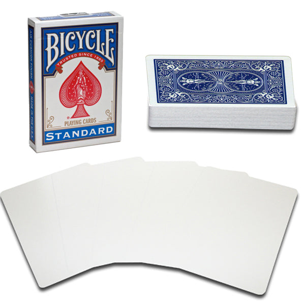 Magnetic Bicycle Playing Card (Blank Face) - Vanishing Inc. Magic shop