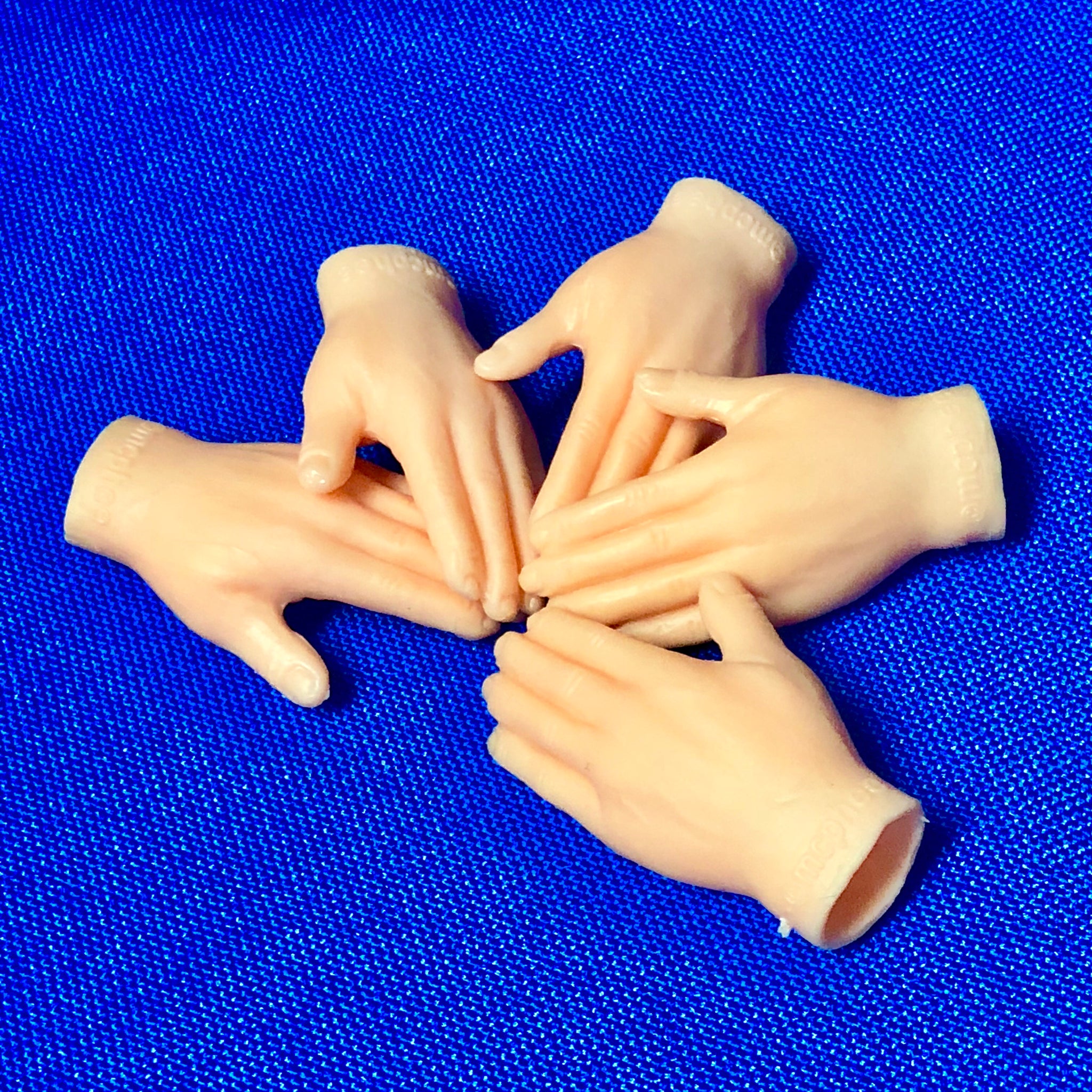 12 Funny Toys Mini Tiny Finger Hands Finger Toys Small Hand Model